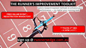 Things to improve your running melbourne physio